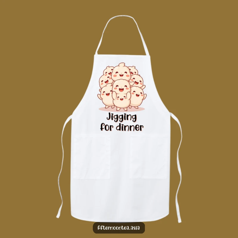 Funny Dumpling Apron: Jigging Foodie Fun, Practical and Hilarious Funny Gift