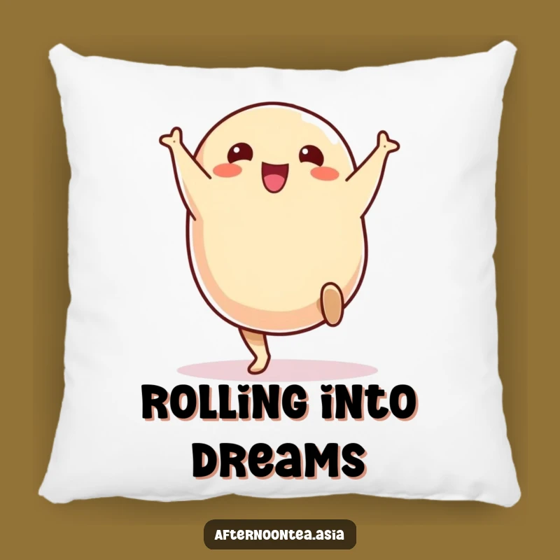 Funny Samosa Pillow: Cartwheeling Comfort, Soft and Funny Gift Accent