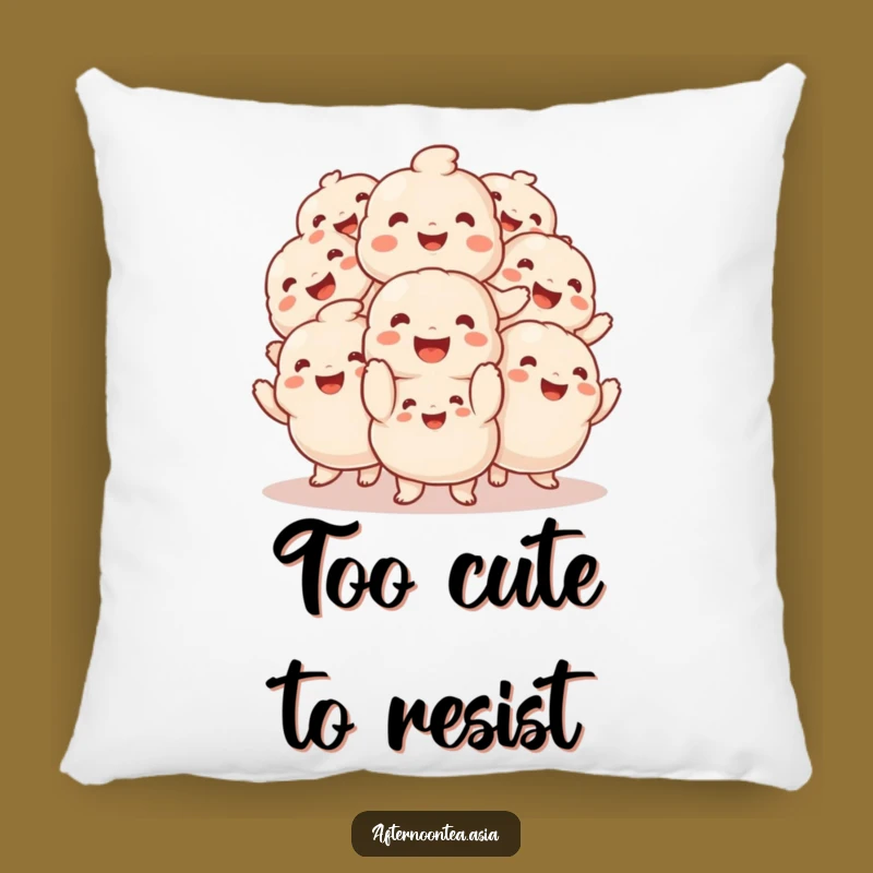 Funny Dumpling Pillow: Jigging Pile Comfort, Soft and Funny Gift Accent