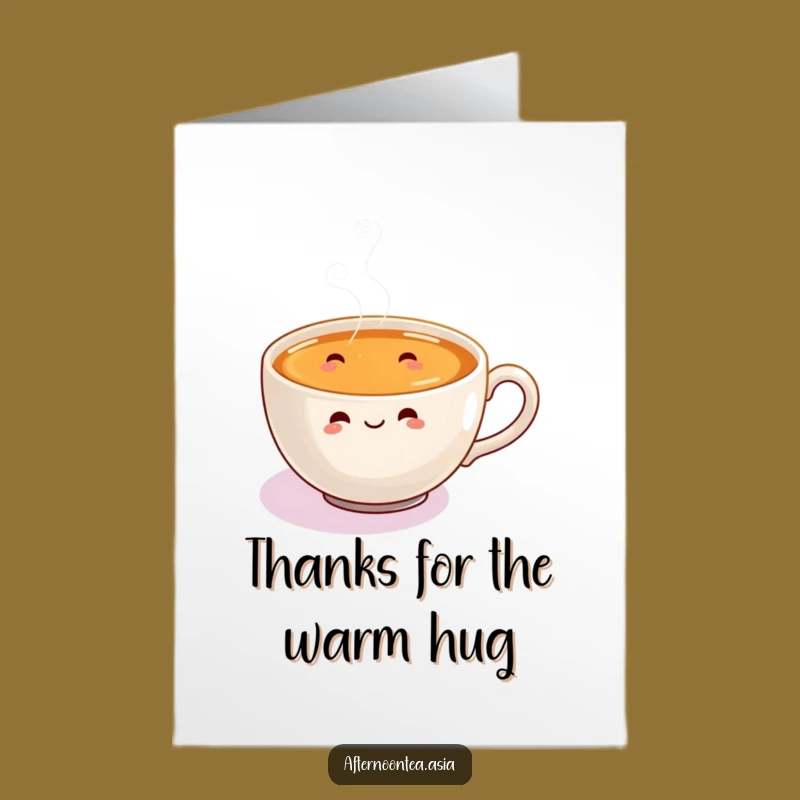 Free Printable Thank You Chai Card: Downloadable Art for Gratitude