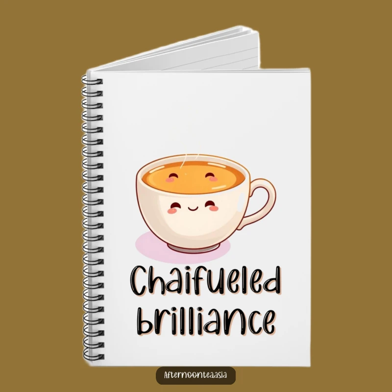 Funny Chai Notebook: Joyful Cup Journal, Perfect Funny Gift for Note-Takers