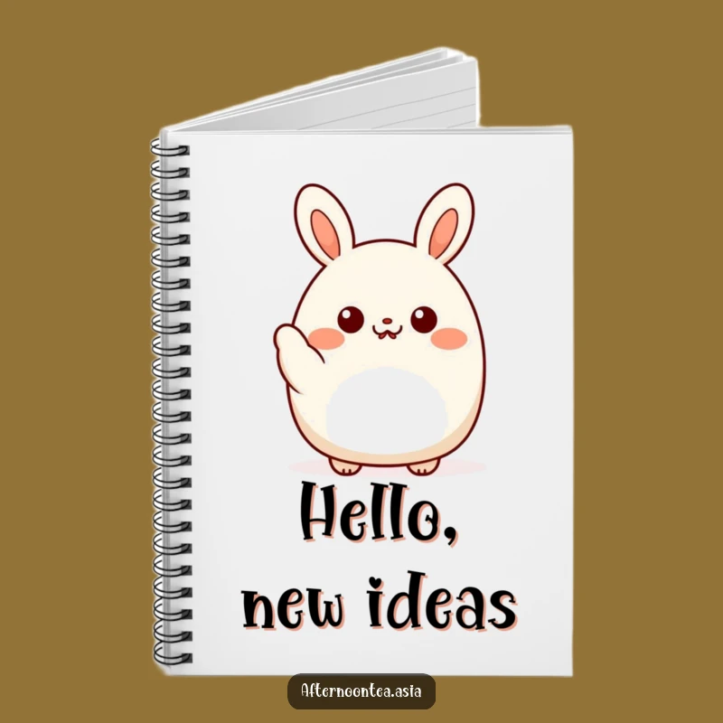 Funny Kawaii Bao Bun Notebook: Waving Ideas, Creative Journal Gift