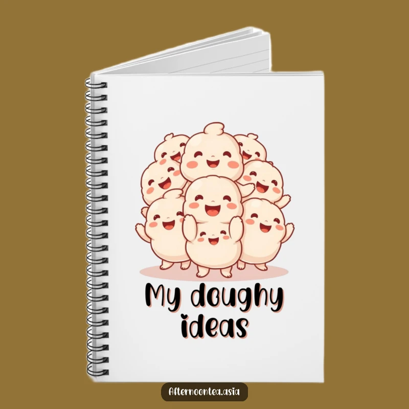 Funny Dumpling Notebook: Jigging Foodie Journal, Great Funny Gift for Notes